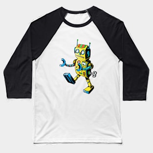 yellow bot Baseball T-Shirt